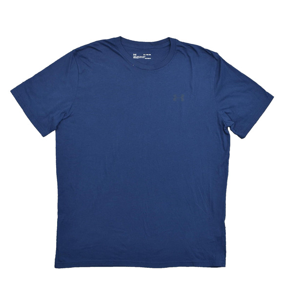 Under Armour Men's Adult Sz XL Tee Shirt T Blue Loose Heatgear Gym Run Athletic - Picture 1 of 8